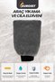 5-Piece Car Wash Set - Car Wash Glove, Chamois Cloth, Microfiber Cloth, Glass Cloth 50X70Cm - 5