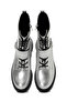 DEALON 3PR Silver Women's Rock Boots - 4