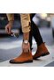 - Tan Suede Leather Eva Sole Men's Chelsea Boots 102-201-01Eva - 2