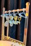 Transparent Plexiglass Jewelry Stand – Earrings and Jewelry Organizer with 5 Hangers (14-22 cm) - 5
