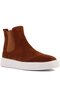 - Tan Suede Leather Eva Sole Unisex Chelsea Boots 102-041-He1065 - 5
