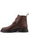- Brown Leather Velcro Eva Sole Men's Boots 102-3657-H1085 - 3