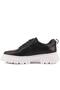 - Black Leather Lace-Up Men's Casual Shoes 101-8090-H1308 - 3