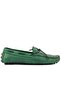 - Green Leather Men's Loafer 101-3791-11169