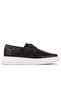 - Black Leather Men's Casual Shoes 101-8032 - 6