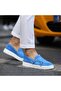 - Blue Suede Leather Men's Casual Shoes 101-2301001065