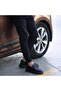 - Black Open Leather Men's Shoes 101-9069-H1308 - 2