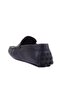- Navy Blue Leather Men's Loafer Shoes 101-6055-11169 - 4