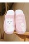 Women's Home Slippers Plush Cat Paw Figured Slippers Dowry and Bundle Slippers Do Not Make Noise Thick Sole - 5