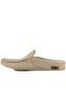 - Beige Leather House Slippers 110-547-X - 3