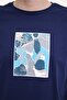 Ml Chen 11Hl1004 5Fx Indigo Men's Short Sleeve T-Shirt - 4