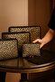 6-Piece Leopard Luxe Suitcase Organizer & Organizer Set (with Mesh, Suitable for Mother and Baby Bags) - 3