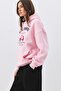 Women's Ciao Amore Sweatshirt Pink - 4