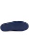 - Navy Blue Color Leather Women's House Slippers 109-557-X - 5