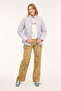 Wb Padded 1Sn659 4Pr Light Gray Women's Coat - 3