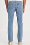Luke Slim Fit Slim Fit Regular Waist Blue Stretchy Men's Jeans - 2
