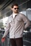 Gray Pocket Detailed Shirt Jacket 6748 - 6