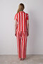 Sophie Cotton Shirt Trousers Ecru Pajama Set - 4