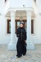 Women's Waist Pleated Detailed Suit Black - 2
