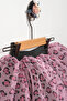 Leopard Patterned Cotton Combed Lined Girl's Tutu Skirt - 6
