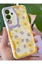 Galaxy A15 Case Designed with Patterned Camera Protection Daisy Flower Colorful Silicone Cover - 7