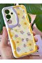 Galaxy S23 Fe Case Designed with Patterned Camera Protection Daisy Flower Colorful Silicone Cover - 7