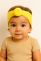 Girl's Daily Bandana Set with Bun (Age 2-5)