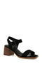 325085.Z 5Fx Black Women's Heeled Sandals - 2
