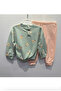 Floral Pattern Two Thread Set - 8