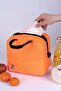 Thermal Bag Heat Insulated Waterproof Lunch Bag with Strap Puffin Orange Solid - 3
