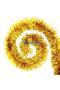 New Year's Garland Glitter Tree Ornament Medium Size 5 cm 2 Meters 2 Pieces Gold - 4