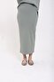Knitwear Pencil Skirt Cafe - 2