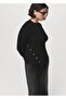 Asymmetrical Sweater with Buttons - 6