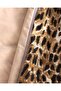 Leopard Love Double Duvet Cover Set Double Sided Sheet Plain Beige Color - 5