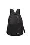Black Unisex School and Daily Backpack with Mnt Pocket - 3