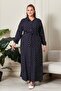 Plus Size Women's Polka Dot Dress