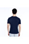 1354 Men's Navy Blue Round Neck T-Shirt - 3