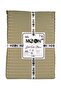 Premium Khaki Green Color Cotton Satin Double Duvet Cover Set - 2