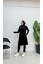 Camouflage Stripe Hooded Tracksuit Set 2050 Black - 3