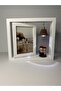 Handmade Wooden Rotating Frame Lover Sitting Couple