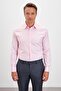 Comfort Fit 100% Cotton Classic Collar Pink Men's Shirt - 3