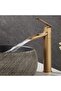 Bathroom Sink Faucet Antique Color Waterfall New Model Imported with 7 Years Warranty - 6