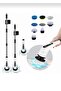 2 Year Warranty Electric Cleaning Tool 9 Different Heads + Spare Heads - Carpet, Sofa, - 5