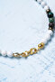 Certified Chrysocolla Howlite Natural Stone Bracelet - 3