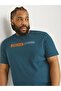 Men's Green Jjecorp Logo Tee Play Ss O-N Noos Pls Plus Size T-Shirt 12243630-Deepteal - 7