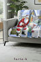 Digital Printed Fleece Blanket - Tv Blanket - Fleece Blanket - 2