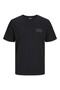 Men's Black2 Jjecorp Logo Tee Ss O-Neck Noos Pls Plus Size T-Shirt 12158505-Blacksmal - 5