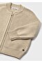Boy's Knitted Sweater Cardigan Beige - 7