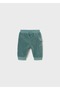 Baby Girl Velvet Pants Petrol - 2