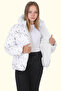 Girl's White Removable Hooded Waterproof and Windproof Winter Puffer Jacket & Coat & Parka with Pockets - 4